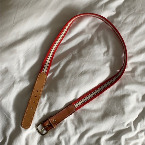 Tommy Hilfiger Red, White, and Blue Belt
